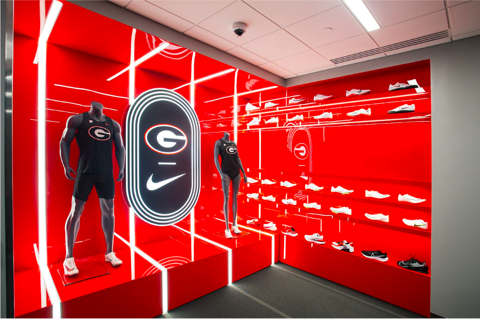 Images Awardwinning University of locker room is slick indeed